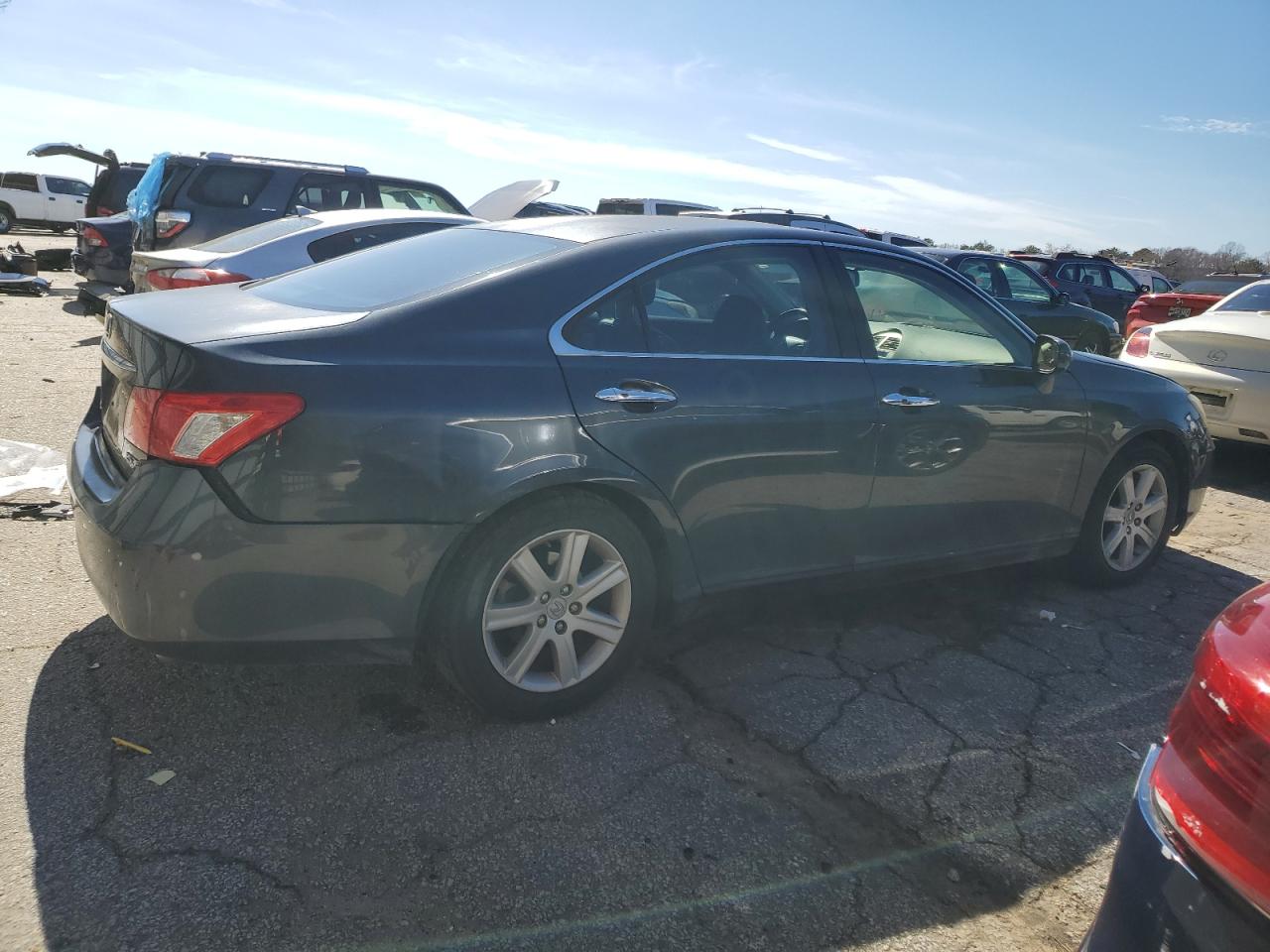2008 Lexus ES VIN JTHBJ46G482175710 Copart auction photo, rear end damage thumbnail 3