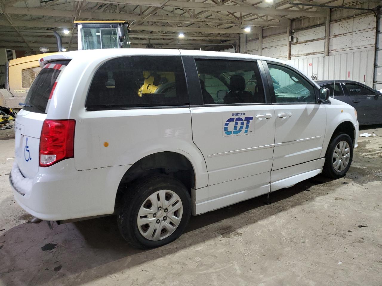 2016 Dodge Caravan VIN 2C4RDGBG9GR340262 Copart auction photo, mechanical / side damage thumbnail 3