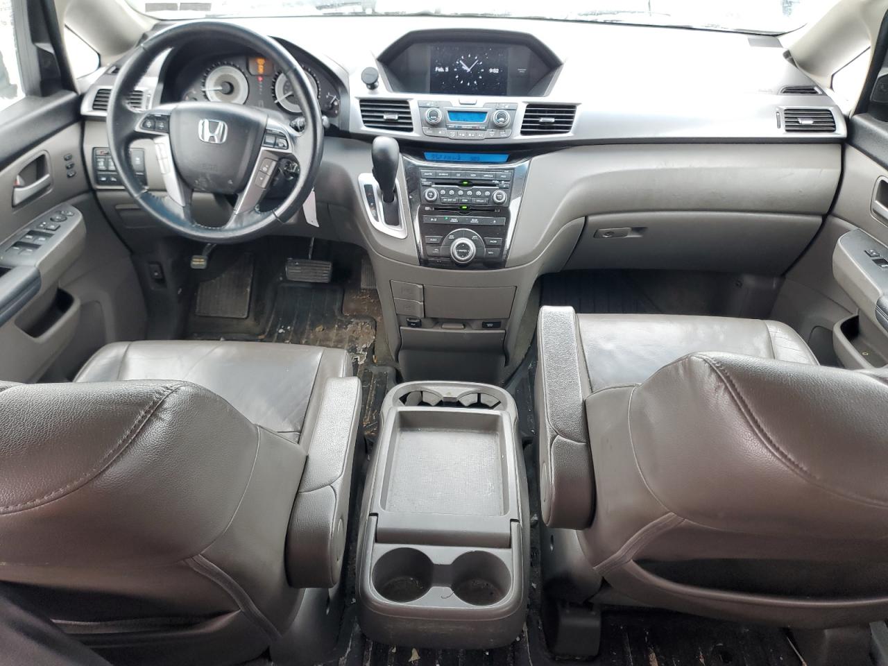 2012 Honda Odyssey VIN 5FNRL5H94CB080200 Copart auction photo, rear end / front end damage thumbnail 8