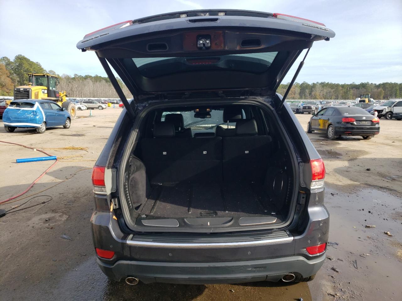 2014 Jeep Grand Cherokee VIN 1C4RJFBG7EC400628 Copart auction photo, front end / undercarriage damage thumbnail 6
