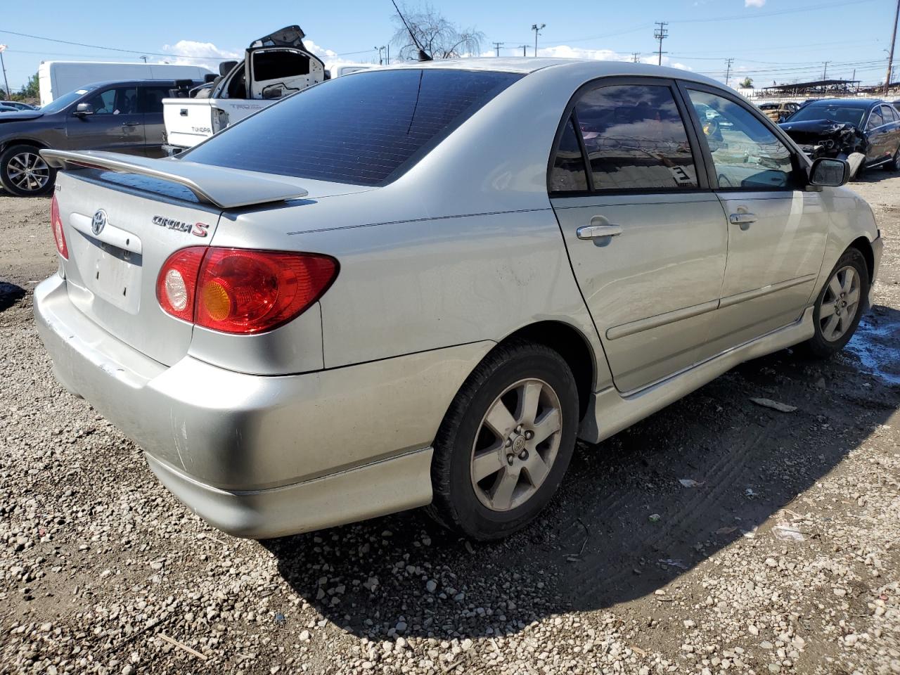2004 Toyota Corolla VIN 1NXBR32E44Z200625 Copart auction photo, minor dent/scratches damage thumbnail 3