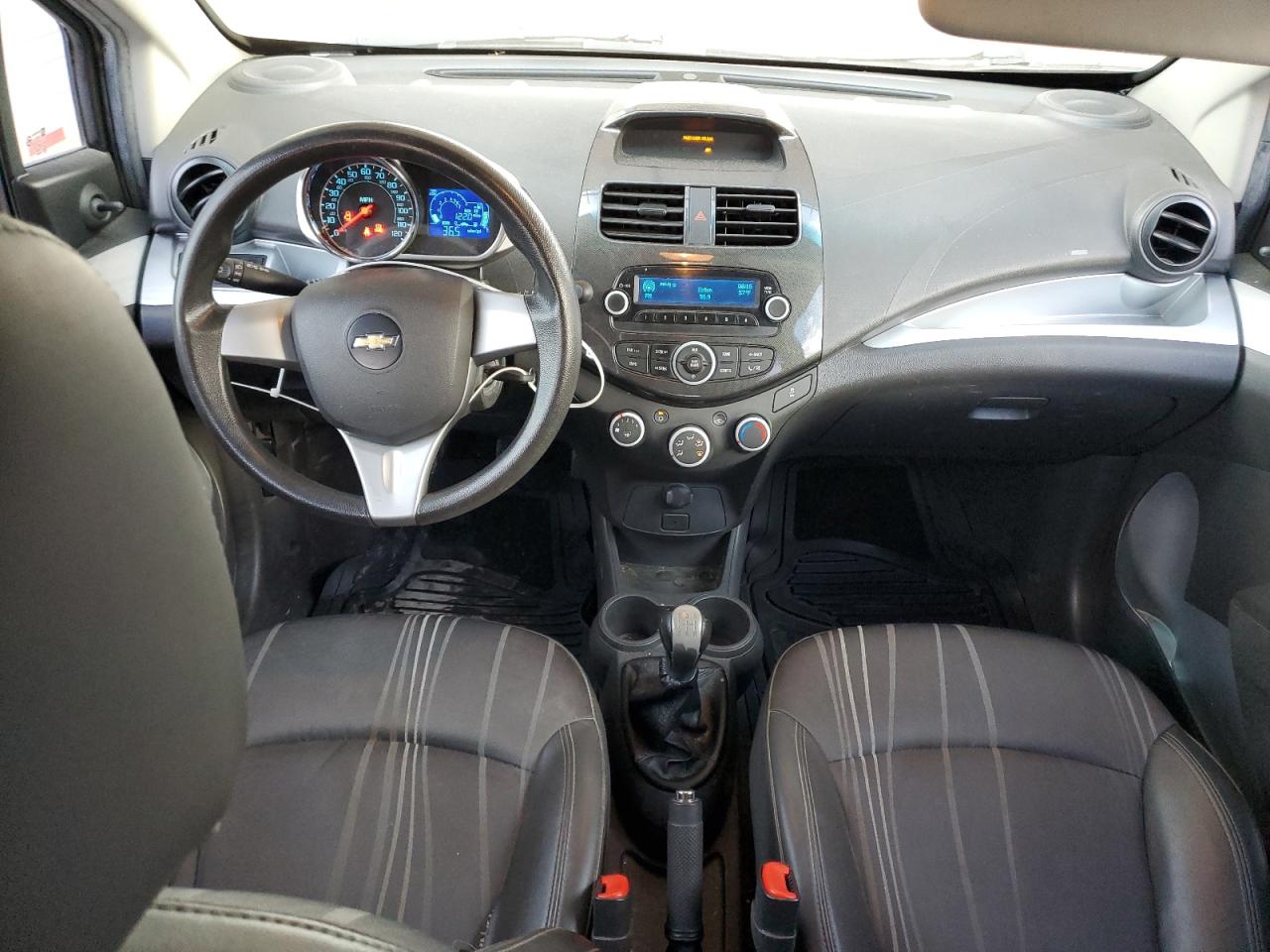2013 Chevrolet Spark VIN KL8CA6S93DC607418 Copart auction photo, mechanical damage thumbnail 8