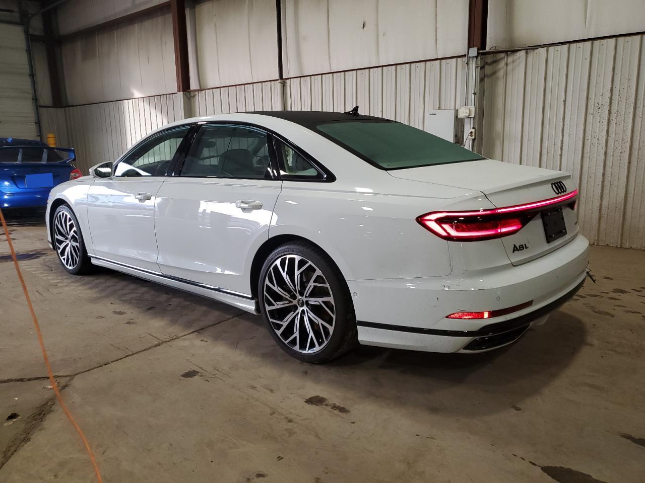 2021 Audi A8 VIN WAU8DAF8XMN014696 Copart auction photo, front end / side damage thumbnail 2