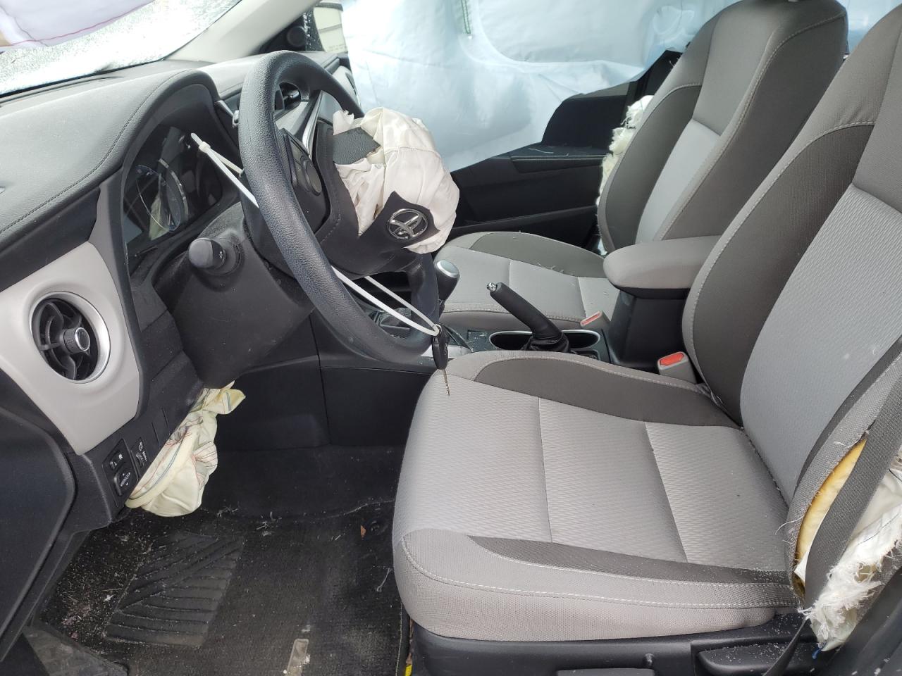 2017 Toyota Corolla VIN 2T1BURHE6HC900551 Copart auction photo, front end / side damage thumbnail 7