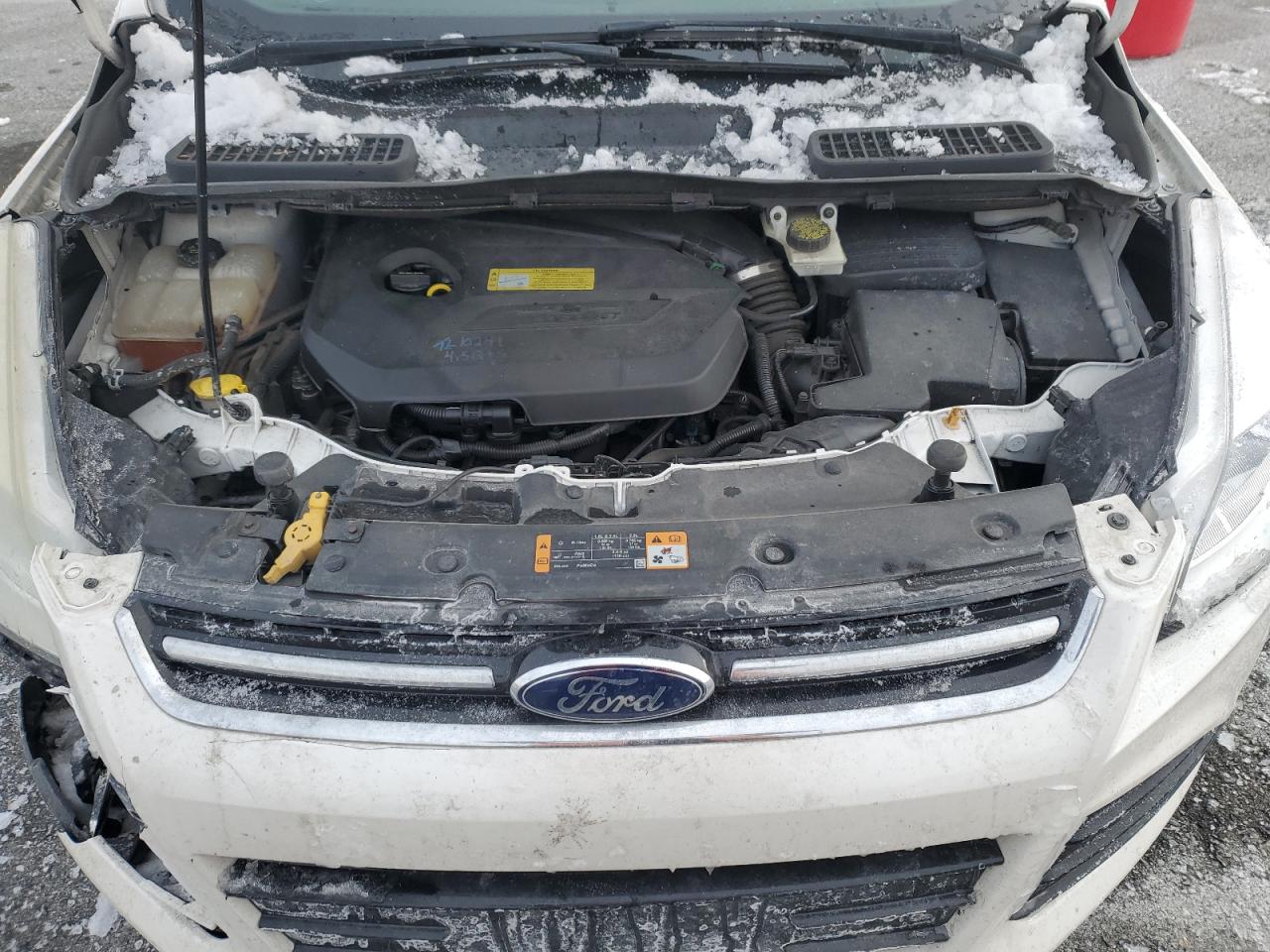 2013 Ford Escape VIN 1FMCU9HX4DUD47087 Copart auction photo, front end / side damage thumbnail 12
