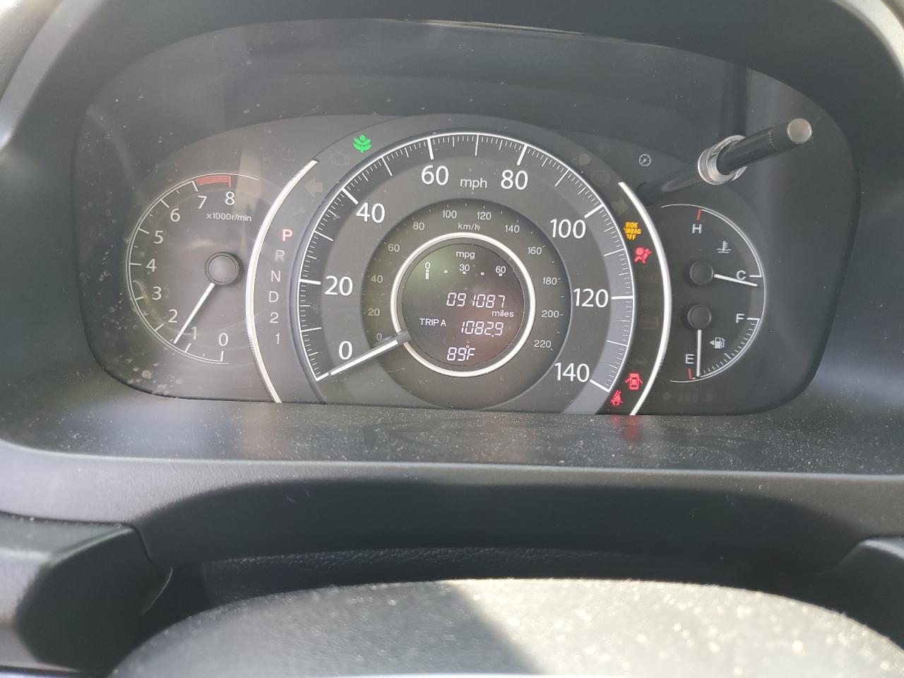 2014 Honda CR-V VIN 5J6RM4H79EL009719 Copart auction photo, hail damage thumbnail 9