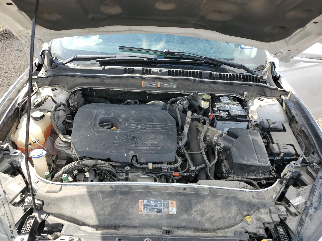 2017 Ford Fusion VIN 3FA6P0HD9HR119499 Copart auction photo, rear end / minor dent/scratches damage thumbnail 11