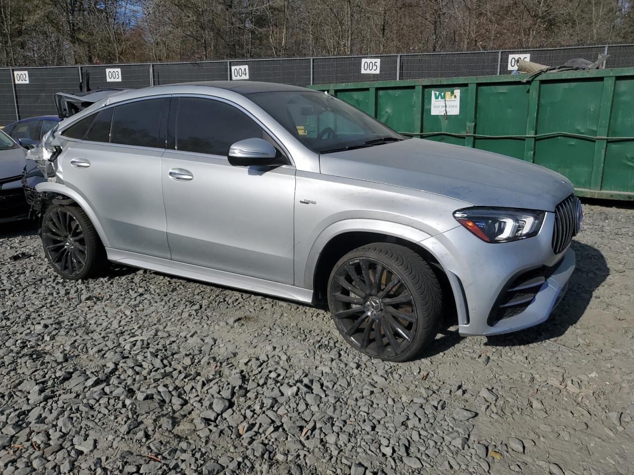 2021 Mercedes-Benz GLE VIN 4JGFD6BB6MA399959 Copart auction photo, rear end damage thumbnail 4