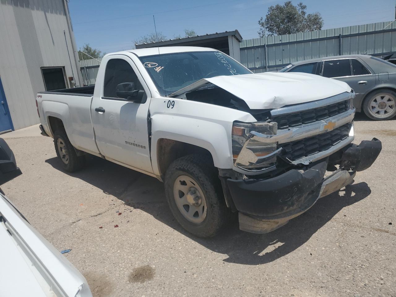 2017 Chevrolet Silverado VIN 1GCNKNECXHZ400459 Copart auction photo, front end damage thumbnail 4