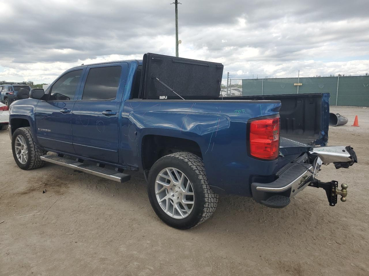 2016 Chevrolet Silverado VIN 3GCPCREC5GG369567 Copart auction photo, rear end damage thumbnail 2
