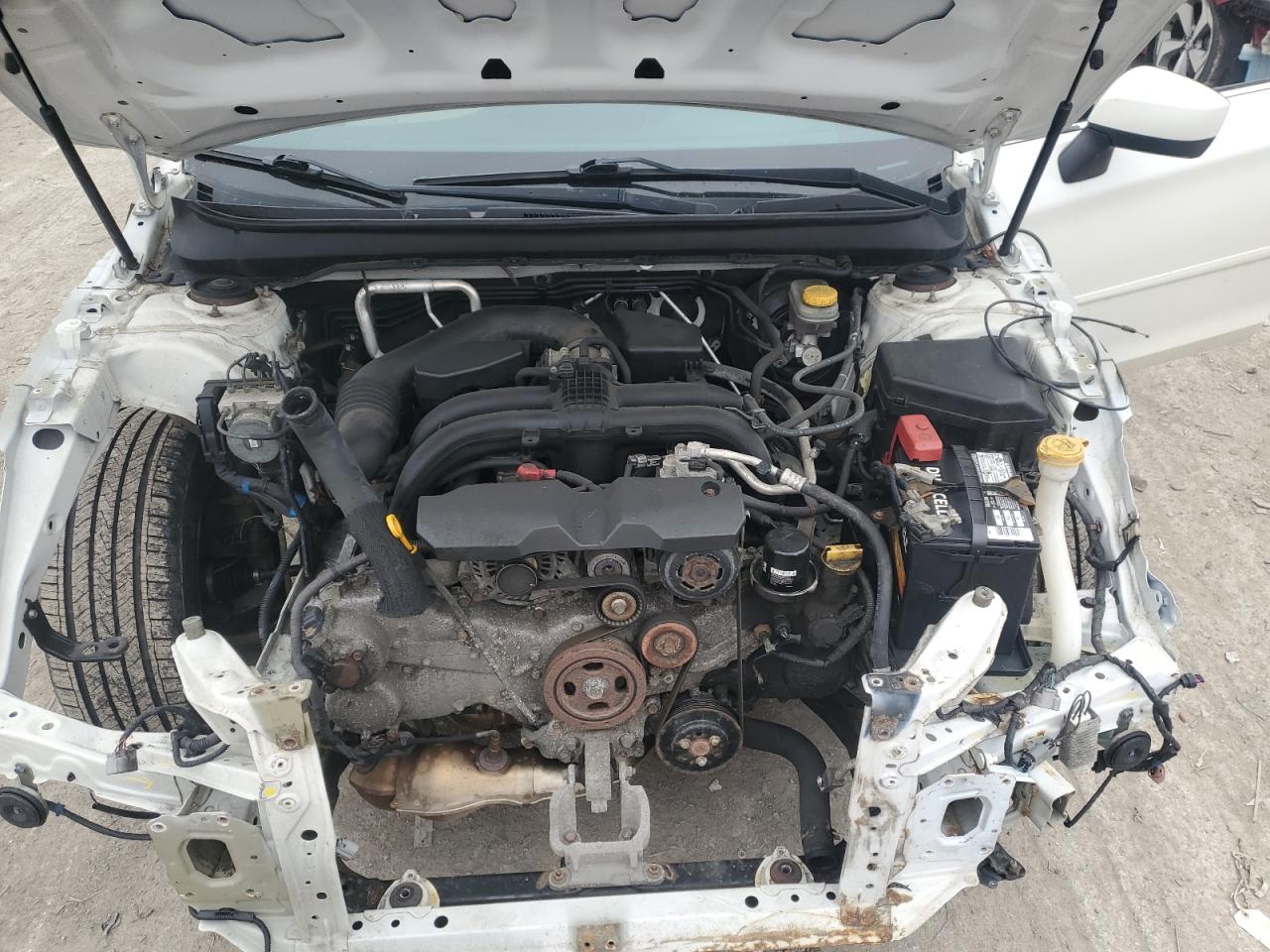 2017 Subaru Legacy VIN 4S3BNAC65H3004118 Copart auction photo, front end damage thumbnail 11