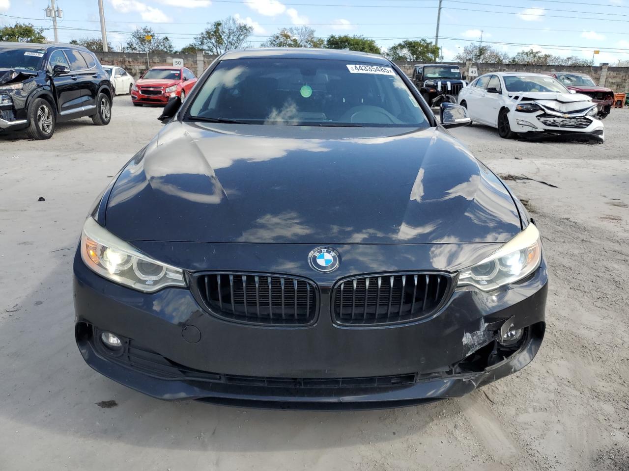 2015 BMW 4er VIN WBA4A5C55FD410360 Copart auction photo, all over damage thumbnail 5