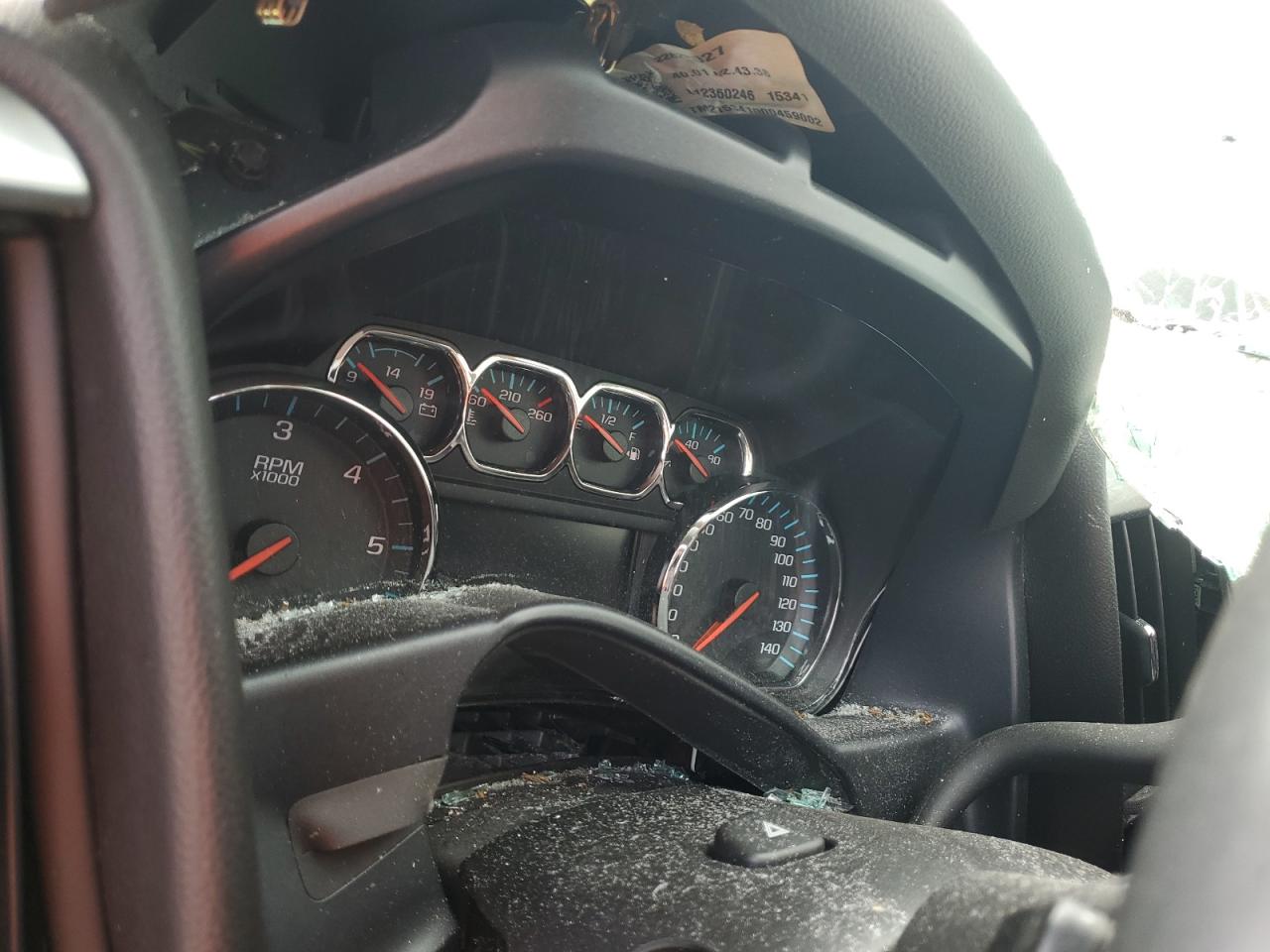 2016 Chevrolet Silverado VIN 3GCPCREC2GG172906 Copart auction photo, water/flood / all over damage thumbnail 9