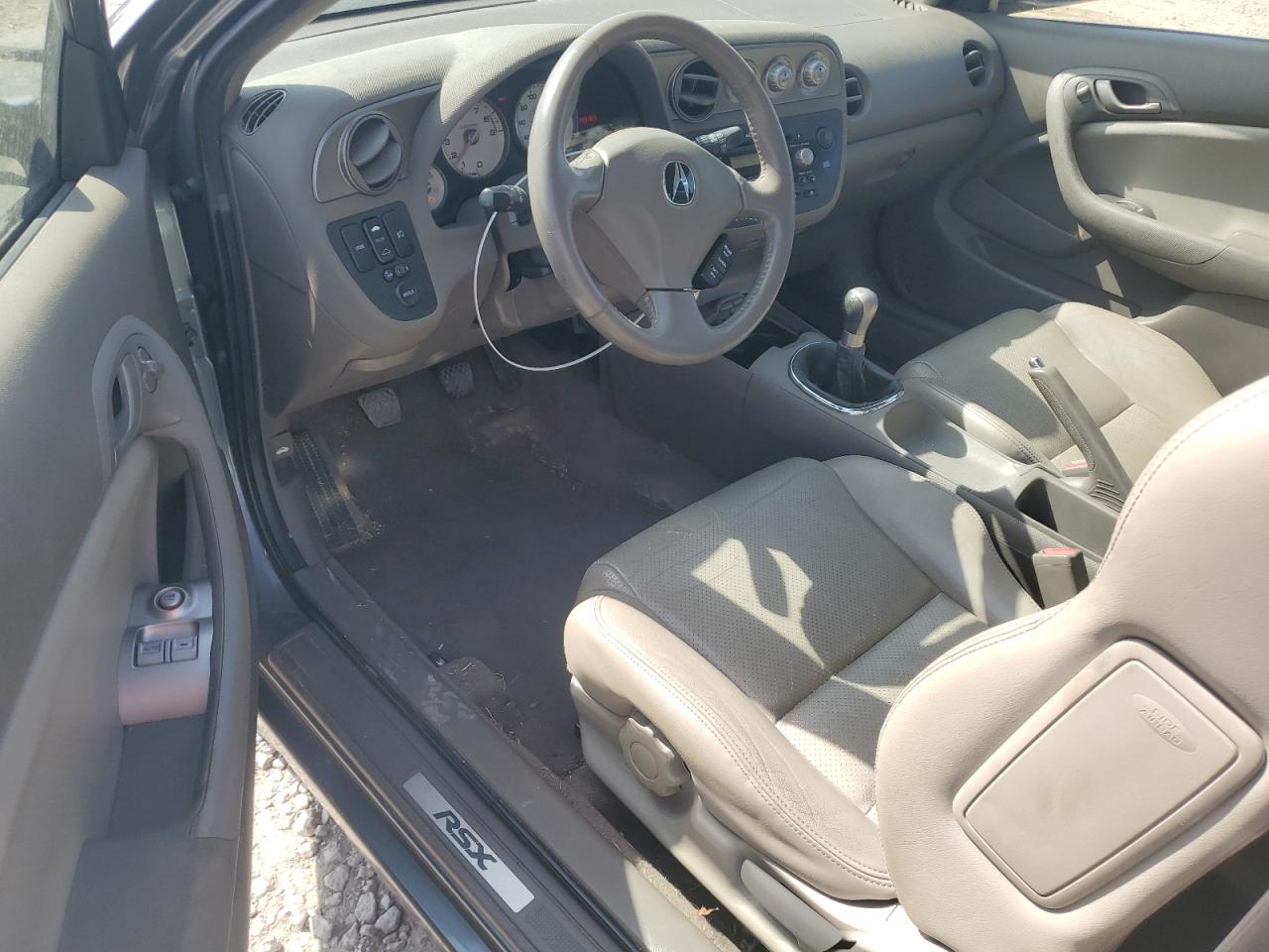 2005 Acura RSX VIN JH4DC53035S017337 Copart auction photo, front end / minor dent/scratches damage thumbnail 8