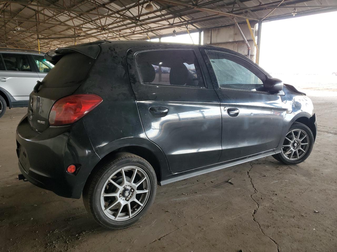 2014 Mitsubishi Mirage VIN ML32A4HJ2EH012818 Copart auction photo, front end / side damage thumbnail 3