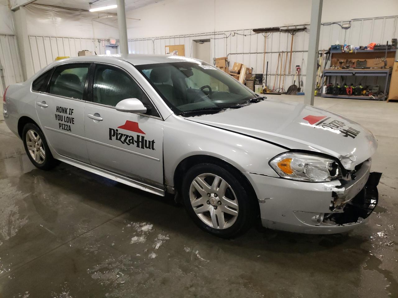 2011 Chevrolet Impala VIN 2G1WG5EKXB1321122 Copart auction photo, front end / rear end damage thumbnail 4