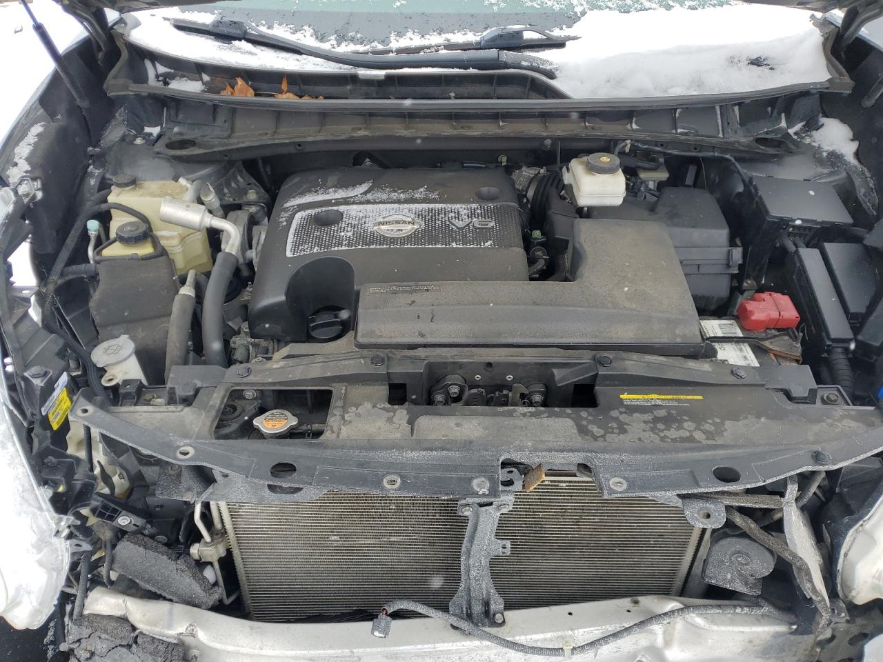 2017 Nissan Murano VIN 5N1AZ2MH0HN129503 Copart auction photo, front end damage thumbnail 12