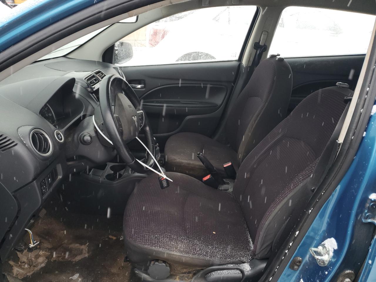 2014 Mitsubishi Mirage VIN ML32A4HJ4EH012271 Copart auction photo, front end damage thumbnail 7