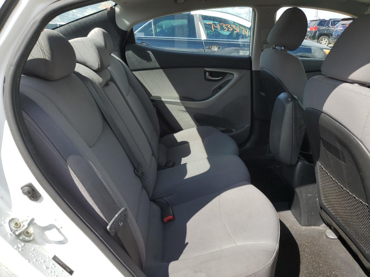 2016 Hyundai Elantra VIN 5NPDH4AE1GH706807 Copart auction photo, water/flood damage thumbnail 10
