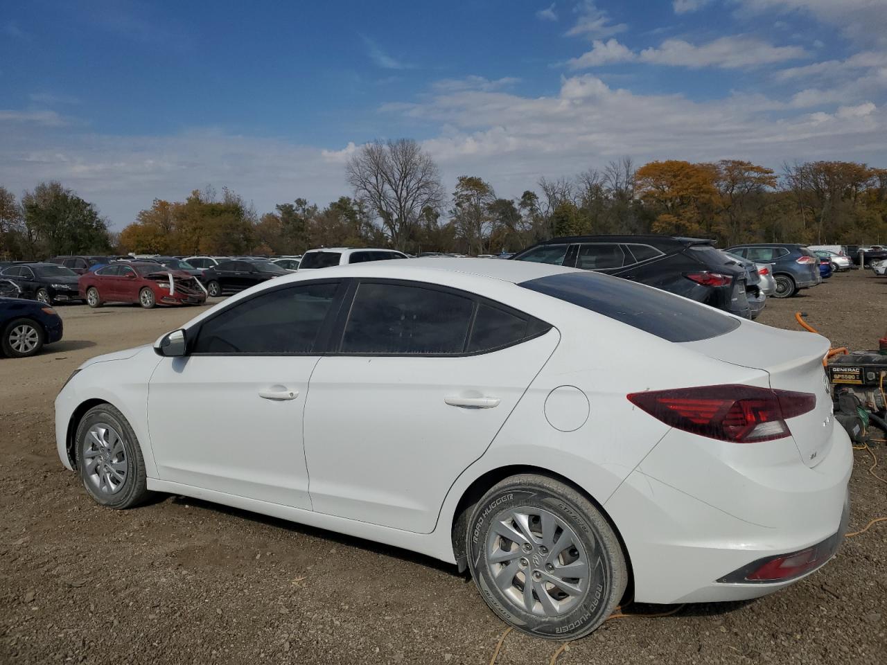 2019 Hyundai Elantra VIN 5NPD74LF5KH427264 Copart auction photo, vandalism damage thumbnail 2