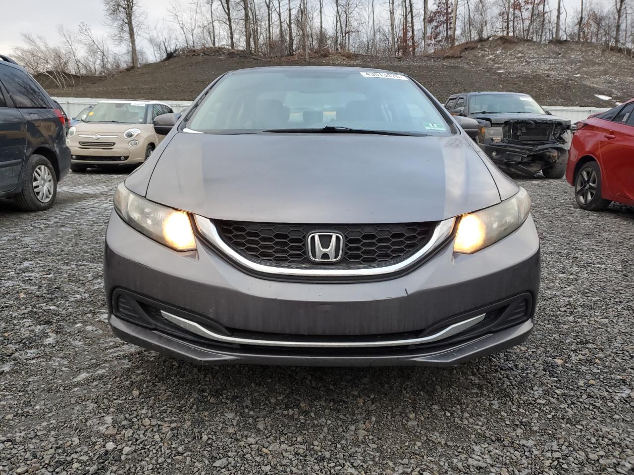 2014 Honda Civic VIN 19XFB2F5XEE231649 Copart auction photo, side / minor dent/scratches damage thumbnail 5