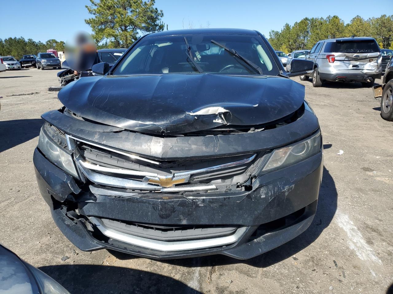 2016 Chevrolet Impala VIN 2G1115S33G9156886 Copart auction photo, front end damage thumbnail 5