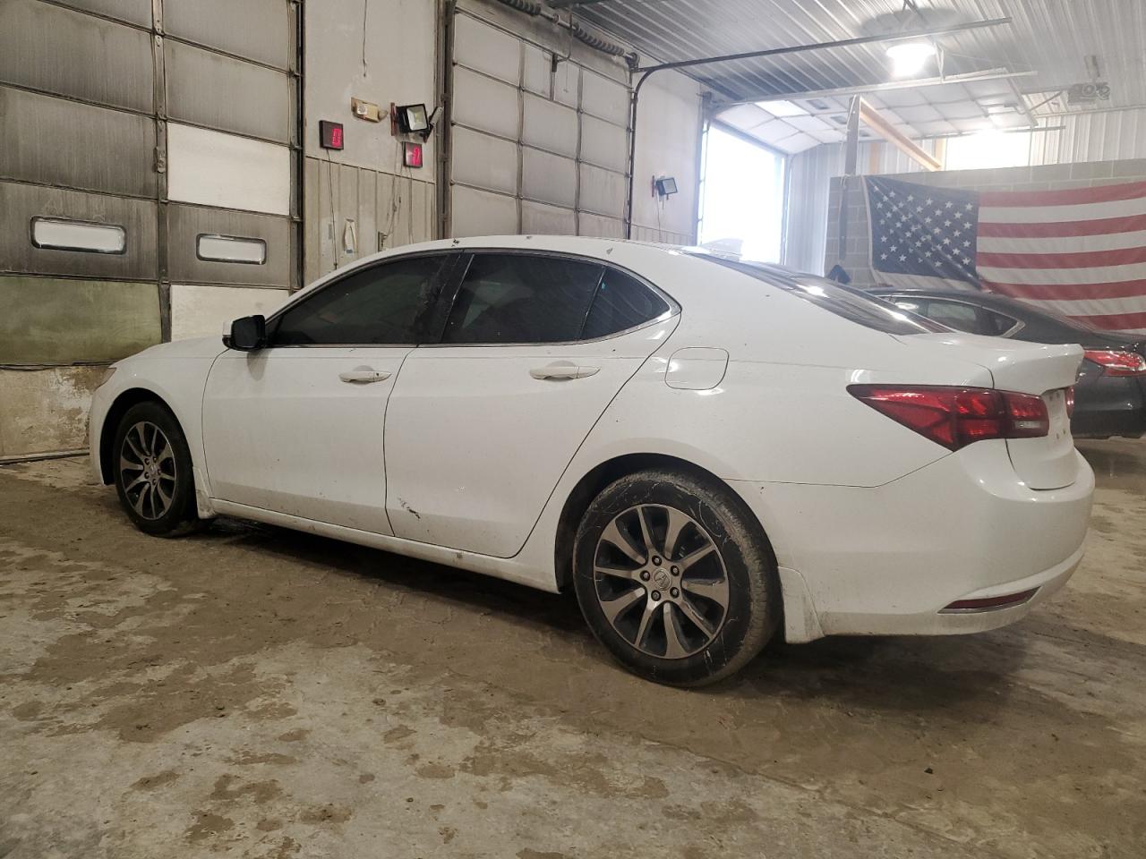 2016 Acura TLX VIN 19UUB1F34GA012189 Copart auction photo, undercarriage / minor dent/scratches damage thumbnail 2