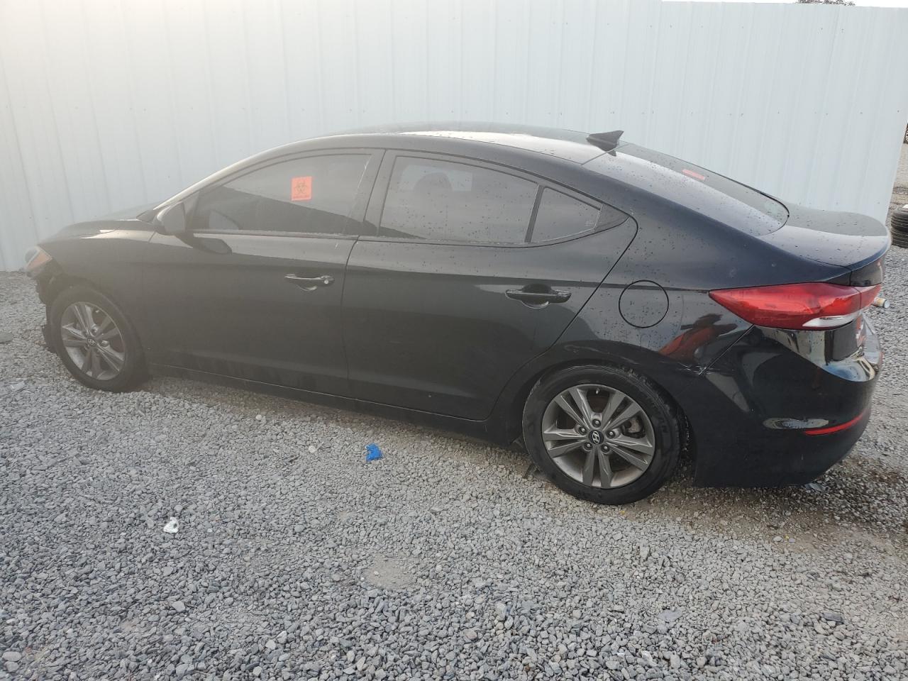 2018 Hyundai Elantra VIN 5NPD84LF6JH323975 Copart auction photo, water/flood damage thumbnail 2