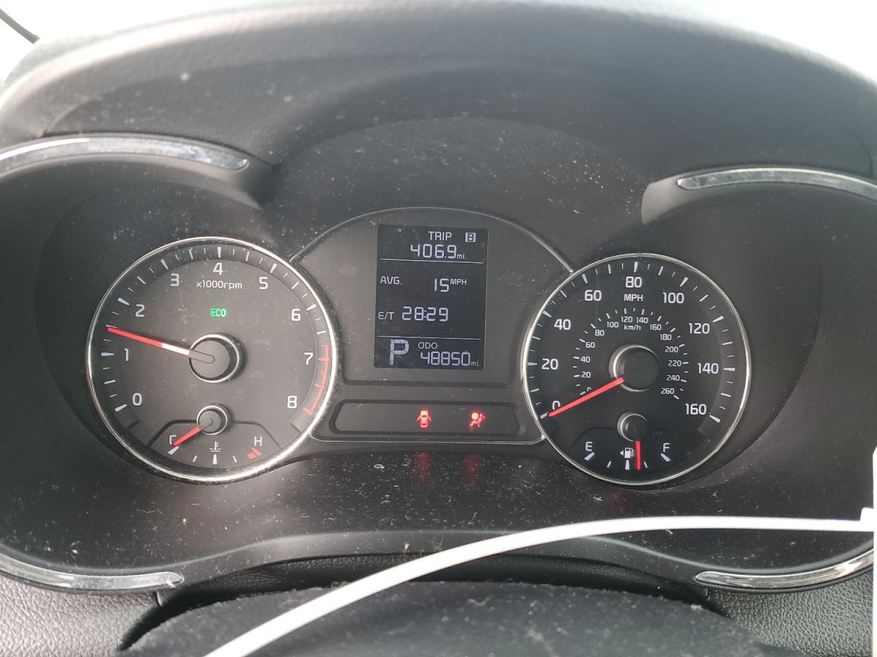 2015 KIA Forte VIN KNAFK4A6XF5391729 Copart auction photo, side damage thumbnail 9