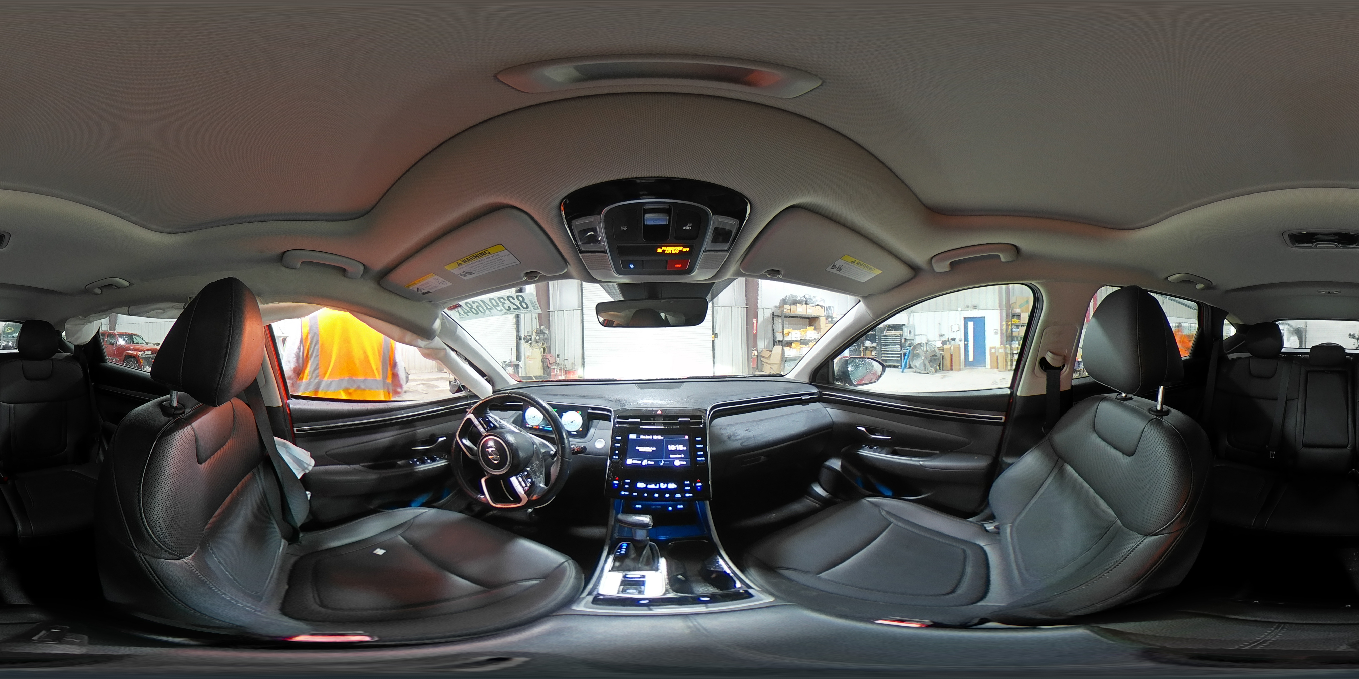 2023 Hyundai Tucson VIN 5NMJFCAE2PH228543 Copart auction photo, side / rear end damage thumbnail 15