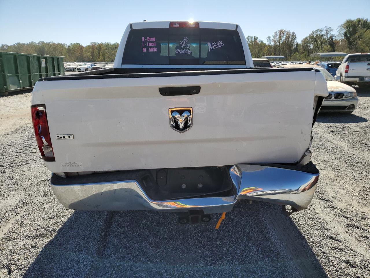2015 RAM 1500 VIN 1C6RR6GT6FS552624 Copart auction photo, side damage thumbnail 6
