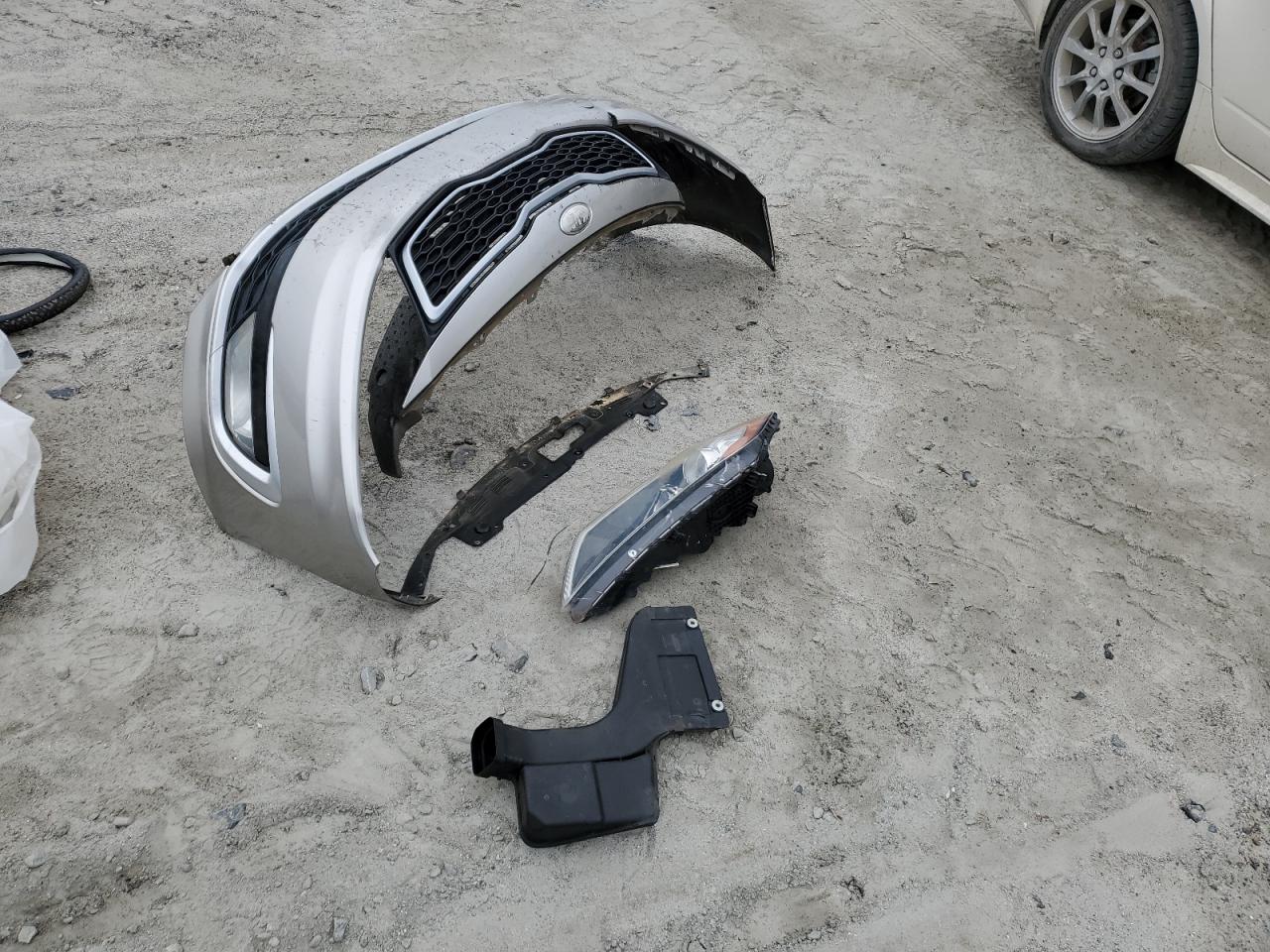 2013 KIA Optima VIN KNAGM4AD4D5057044 Copart auction photo, front end damage thumbnail 12