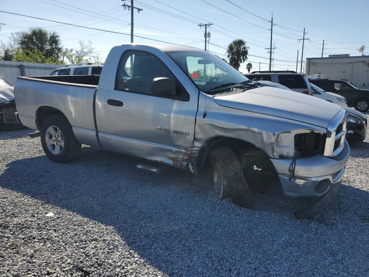 2006 Dodge RAM VIN 1D7HA16N06J184079 Copart auction photo, front end / side damage thumbnail 4