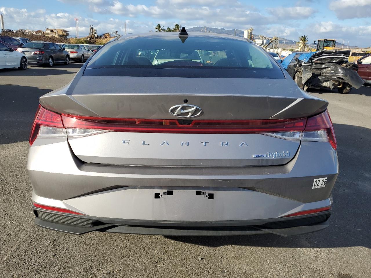 2023 Hyundai Elantra VIN KMHLM4AJ2PU086832 Copart auction photo, front end damage thumbnail 6