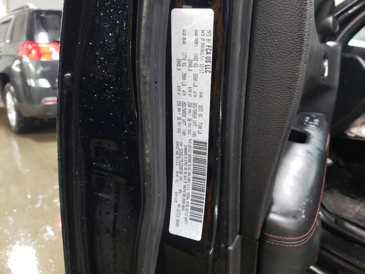 2018 Dodge Durango VIN 1C4SDJCT8JC228739 Copart auction photo, front end damage thumbnail 12