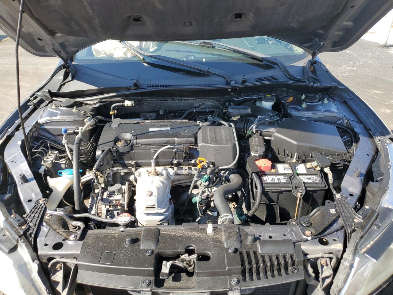 2017 Honda Accord VIN 1HGCR2F33HA197074 Copart auction photo, front end / undercarriage damage thumbnail 13