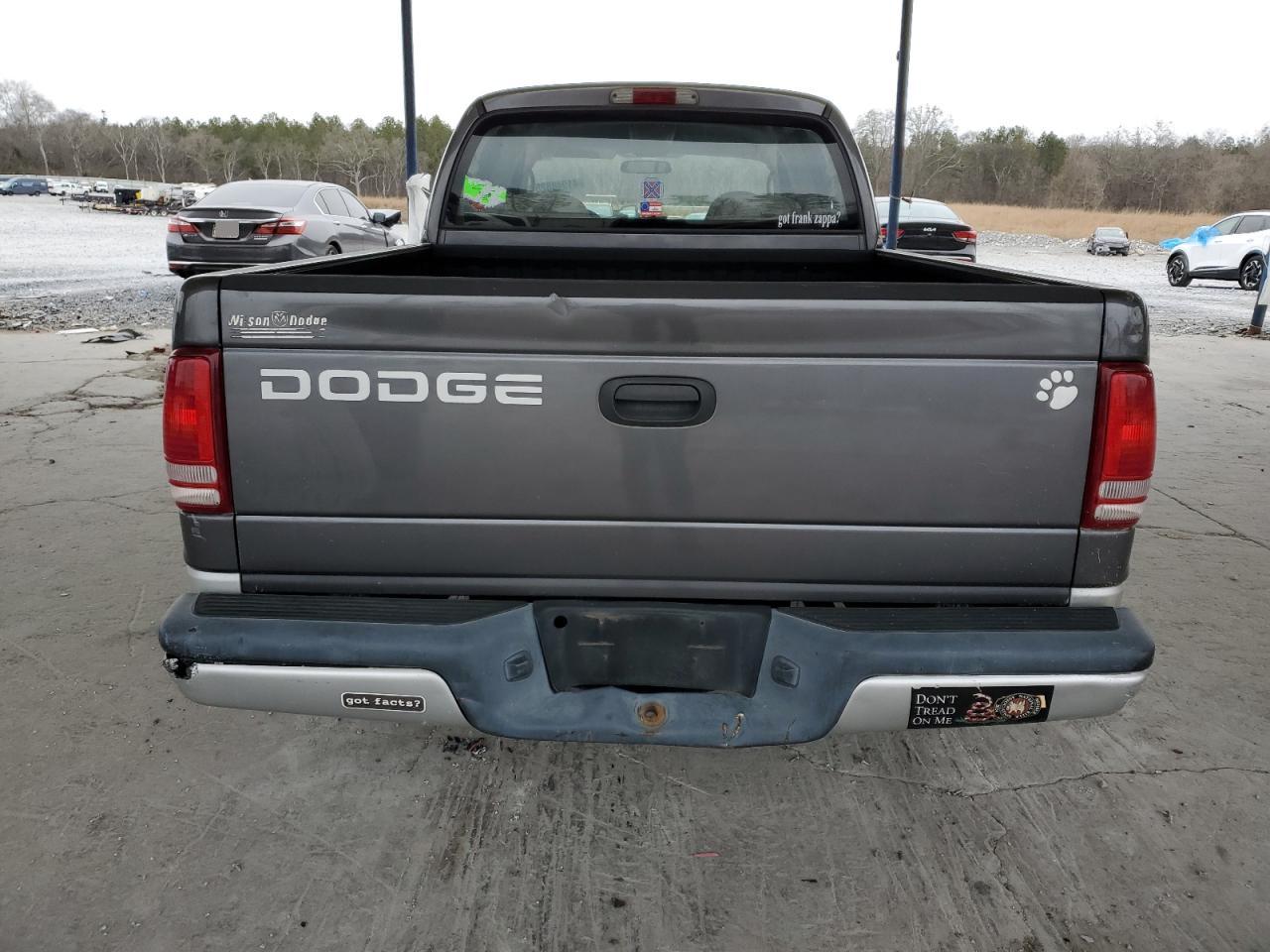 2002 Dodge Dakota VIN 1B7HL48X32S708723 Copart auction photo, front end damage thumbnail 6