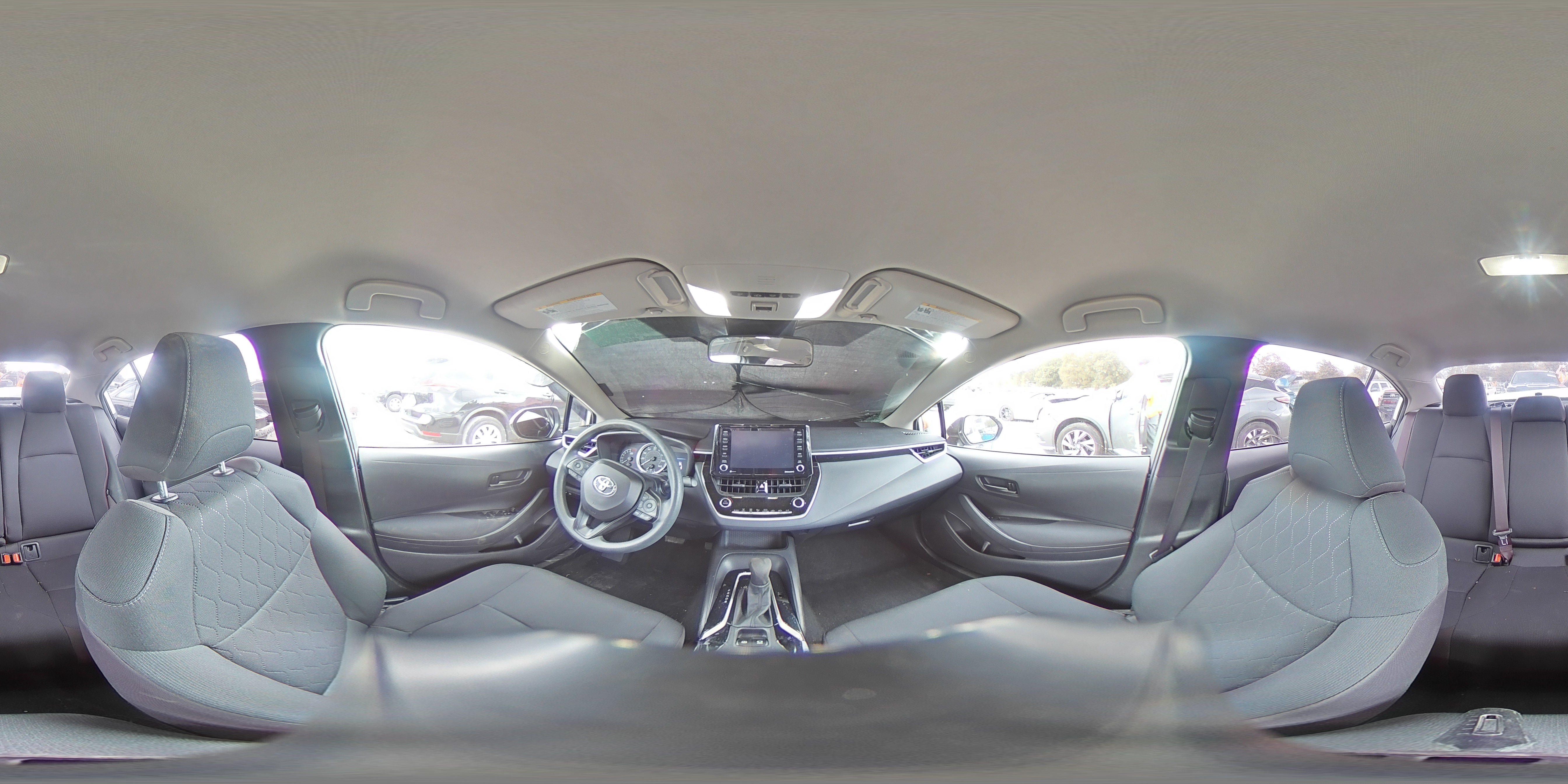 2022 Toyota Corolla VIN 5YFEPMAEXNP383333 Copart auction photo, front end / rear end damage thumbnail 12