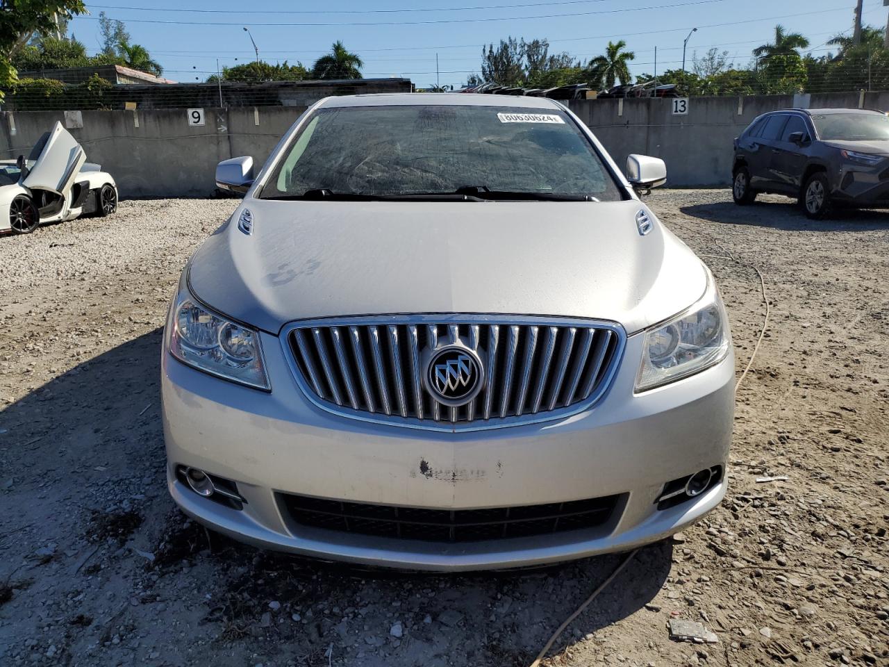 2012 Buick LaCrosse VIN 1G4GD5E39CF328906 Copart auction photo, side / minor dent/scratches damage thumbnail 5