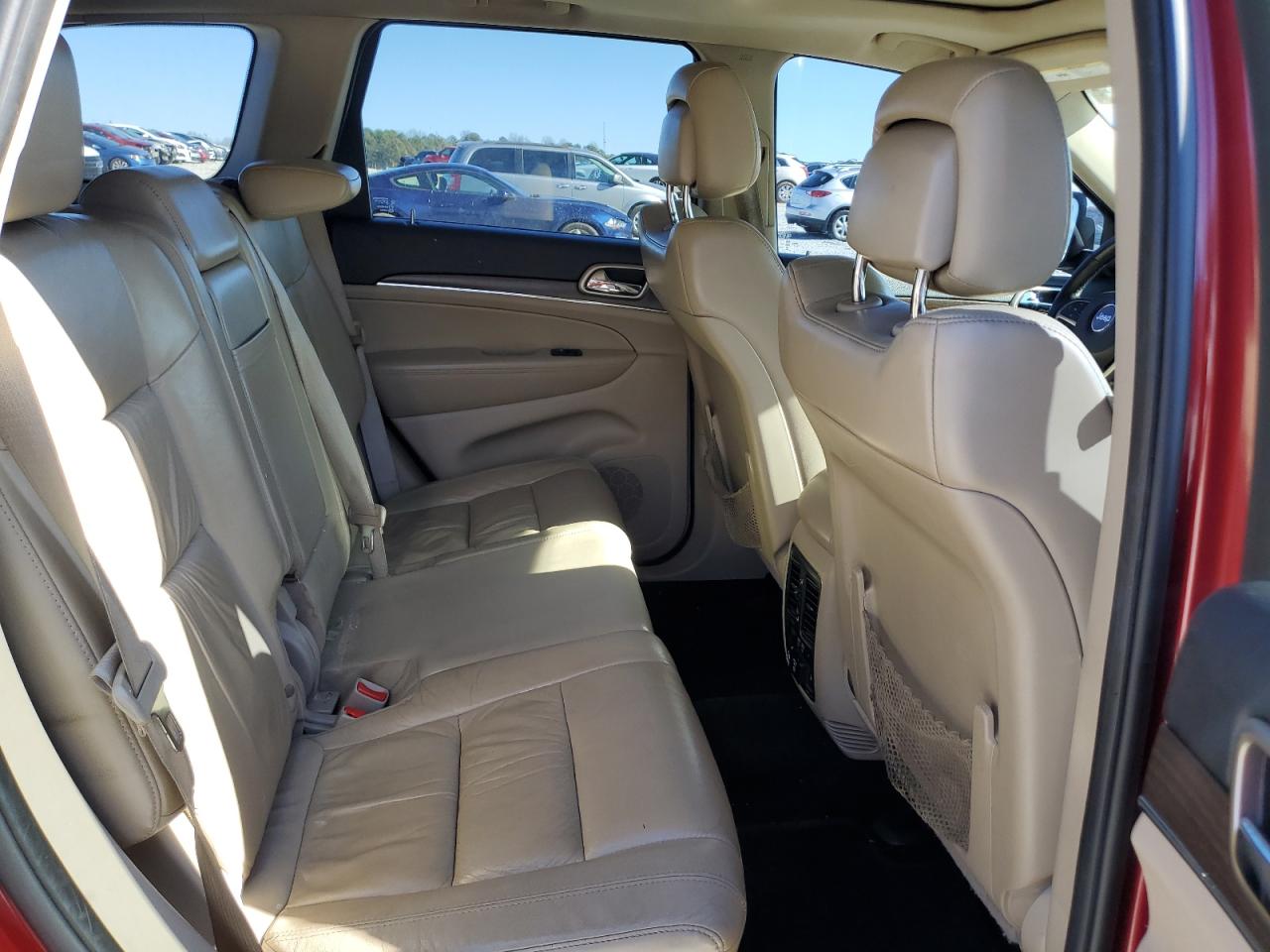 2014 Jeep Grand Cherokee VIN 1C4RJFBG7EC112124 Copart auction photo, rear end damage thumbnail 11