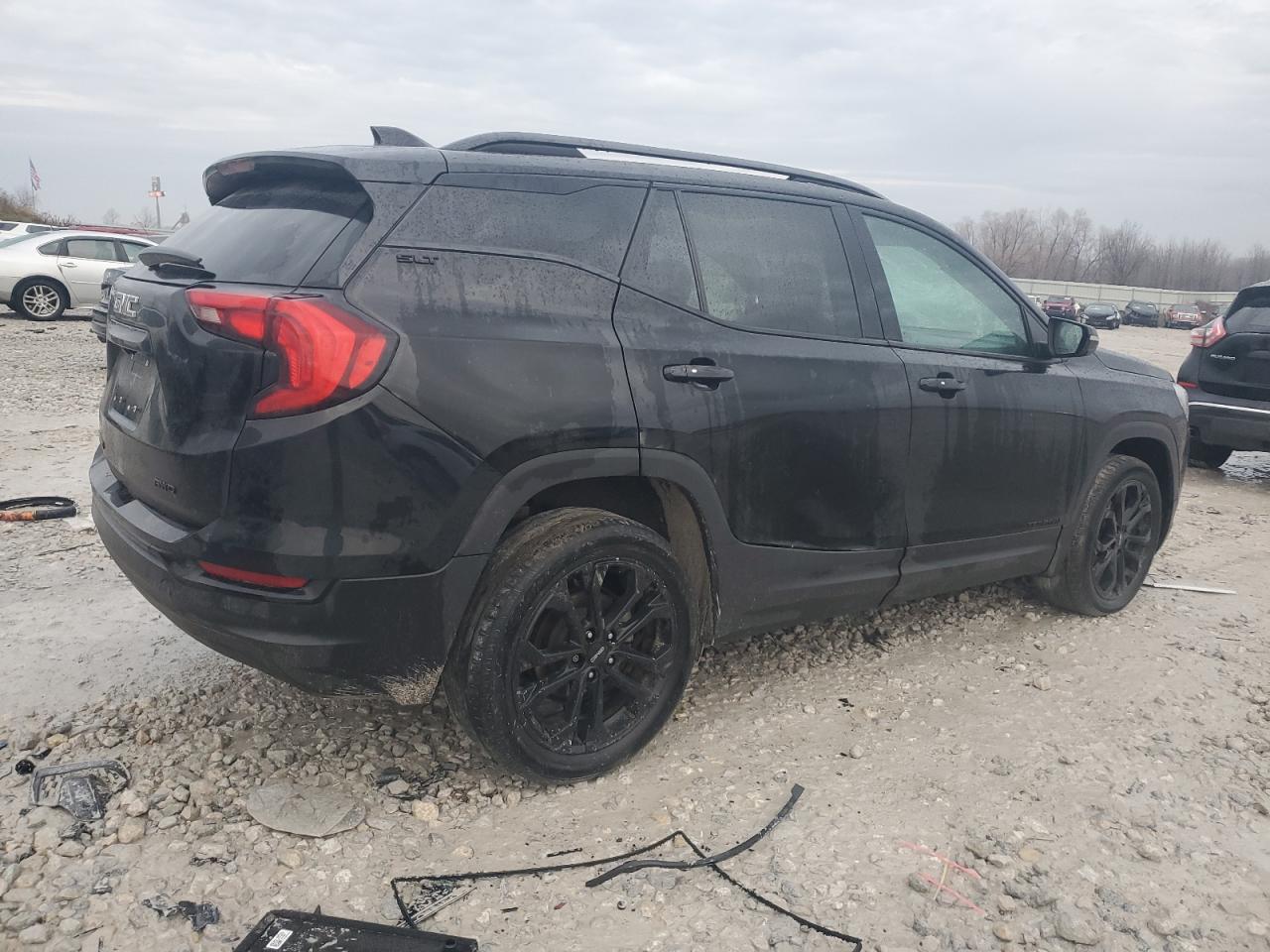 2021 GMC Terrain VIN 3GKALVEV3ML316423 Copart auction photo, all over damage thumbnail 3