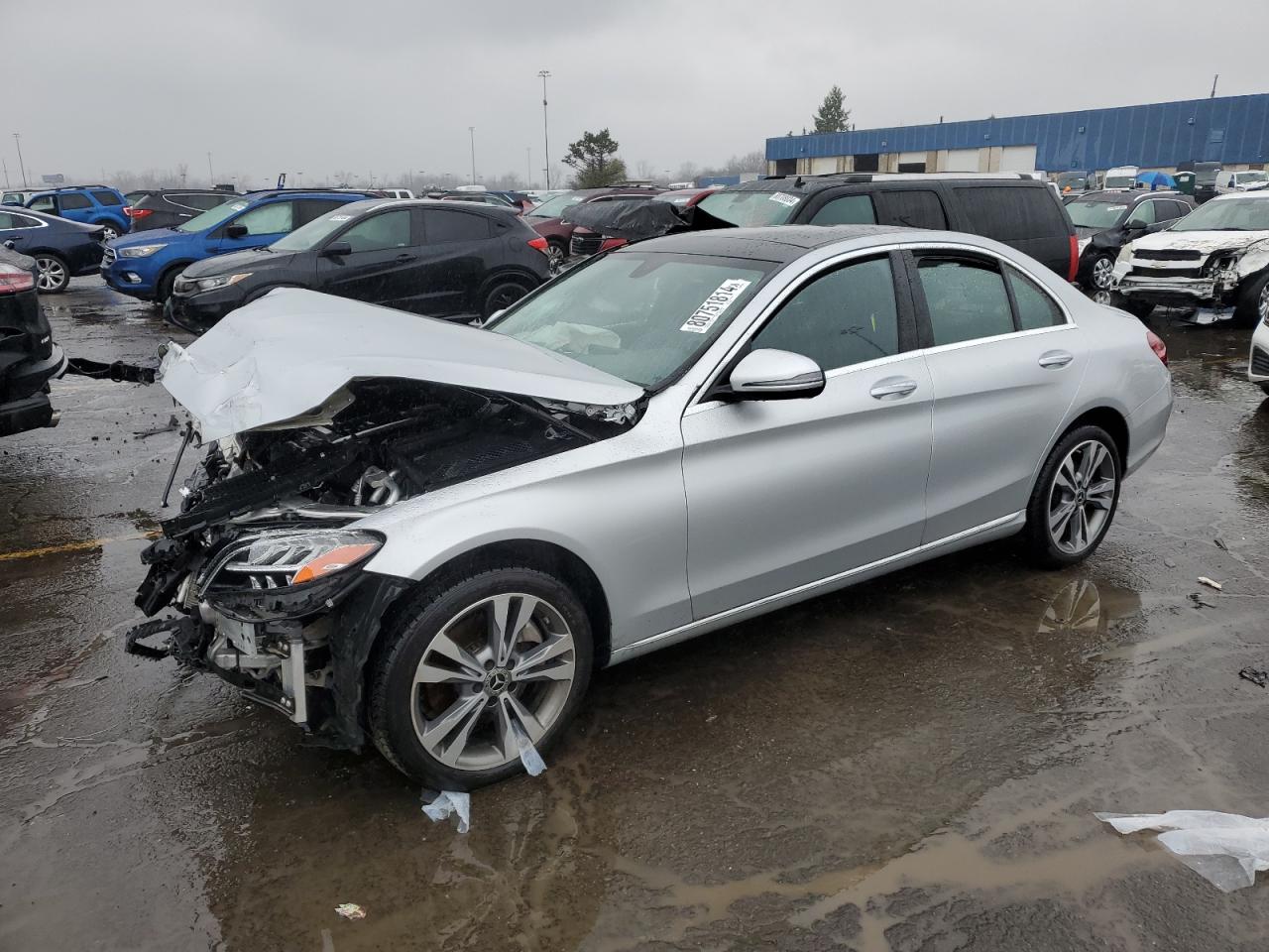 2021 Mercedes-Benz C-klasse VIN W1KWF8EB8MR610589