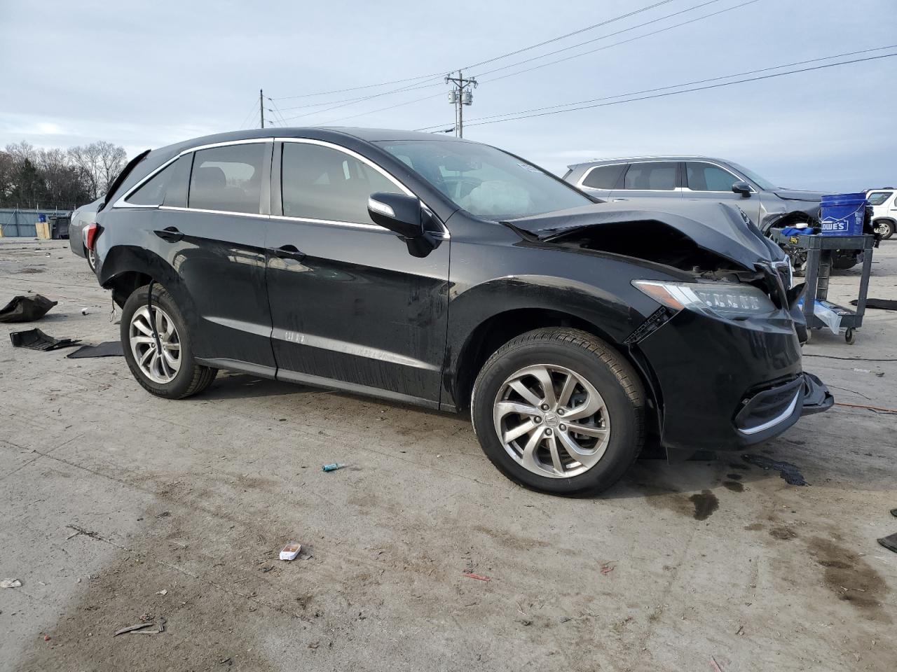 2018 Acura RDX VIN 5J8TB4H36JL025287 Copart auction photo, rear end / front end damage thumbnail 4