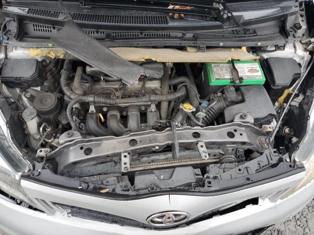 2012 Toyota Yaris VIN JTDJTUD39CD513624 Copart auction photo, front end damage thumbnail 11