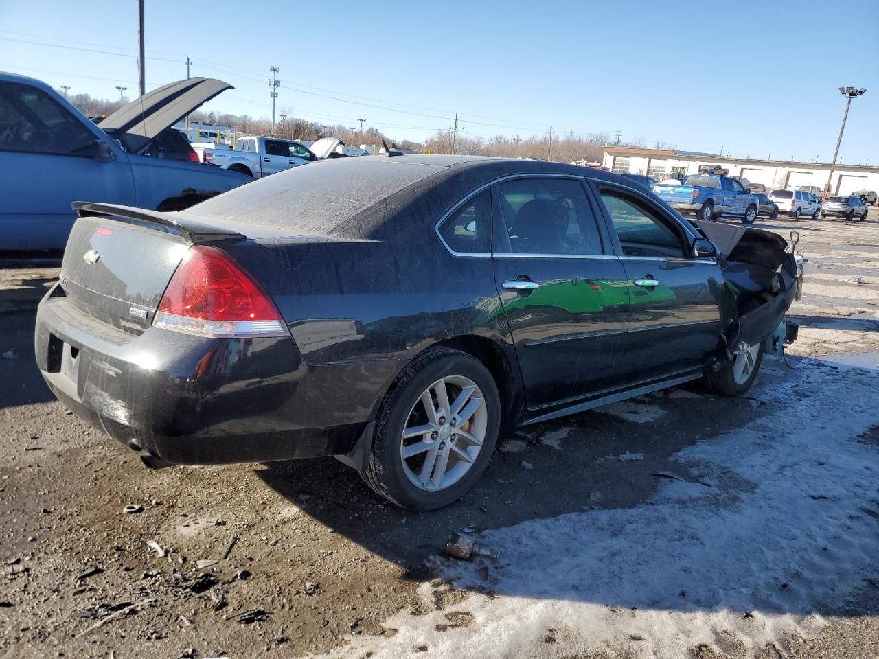 2012 Chevrolet Impala VIN 2G1WC5E3XC1251109 Copart auction photo, front end / mechanical damage thumbnail 3