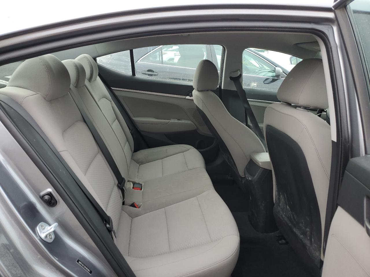 2019 Hyundai Elantra VIN 5NPD74LF2KH461663 Copart auction photo, vandalism damage thumbnail 10