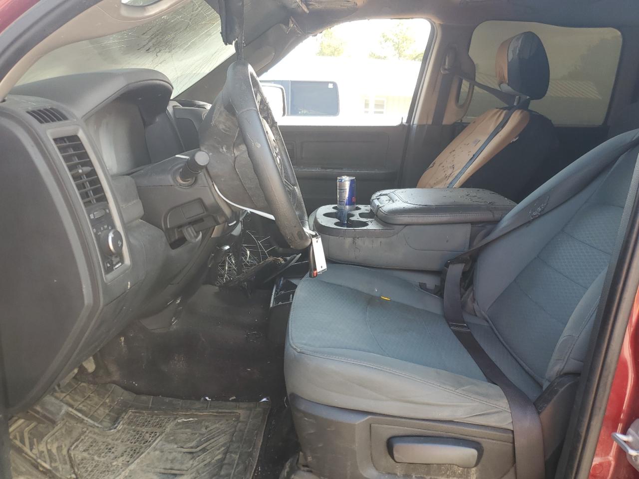 2015 RAM 1500 VIN 1C6RR6KT1FS575798 Copart auction photo, burn - interior / all over damage thumbnail 7