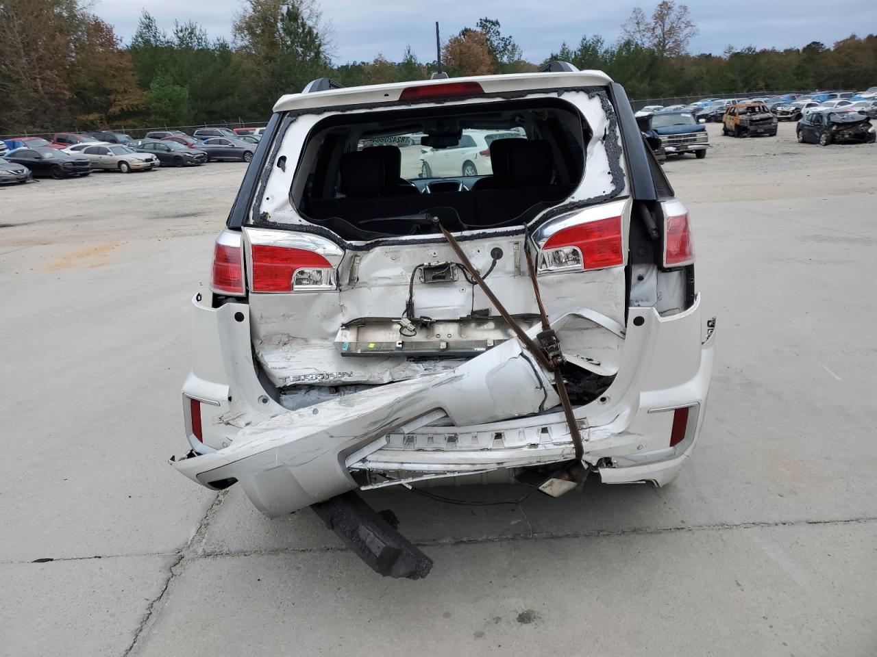 2017 GMC Terrain VIN 2GKFLVE30H6324848 Copart auction photo, all over damage thumbnail 6