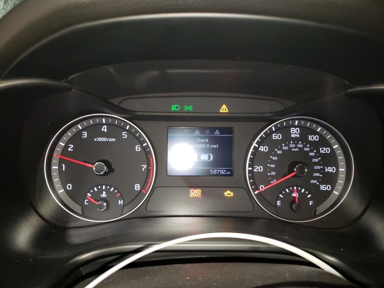 2020 KIA Forte VIN 3KPF24ADXLE165286 Copart auction photo, all over damage thumbnail 9