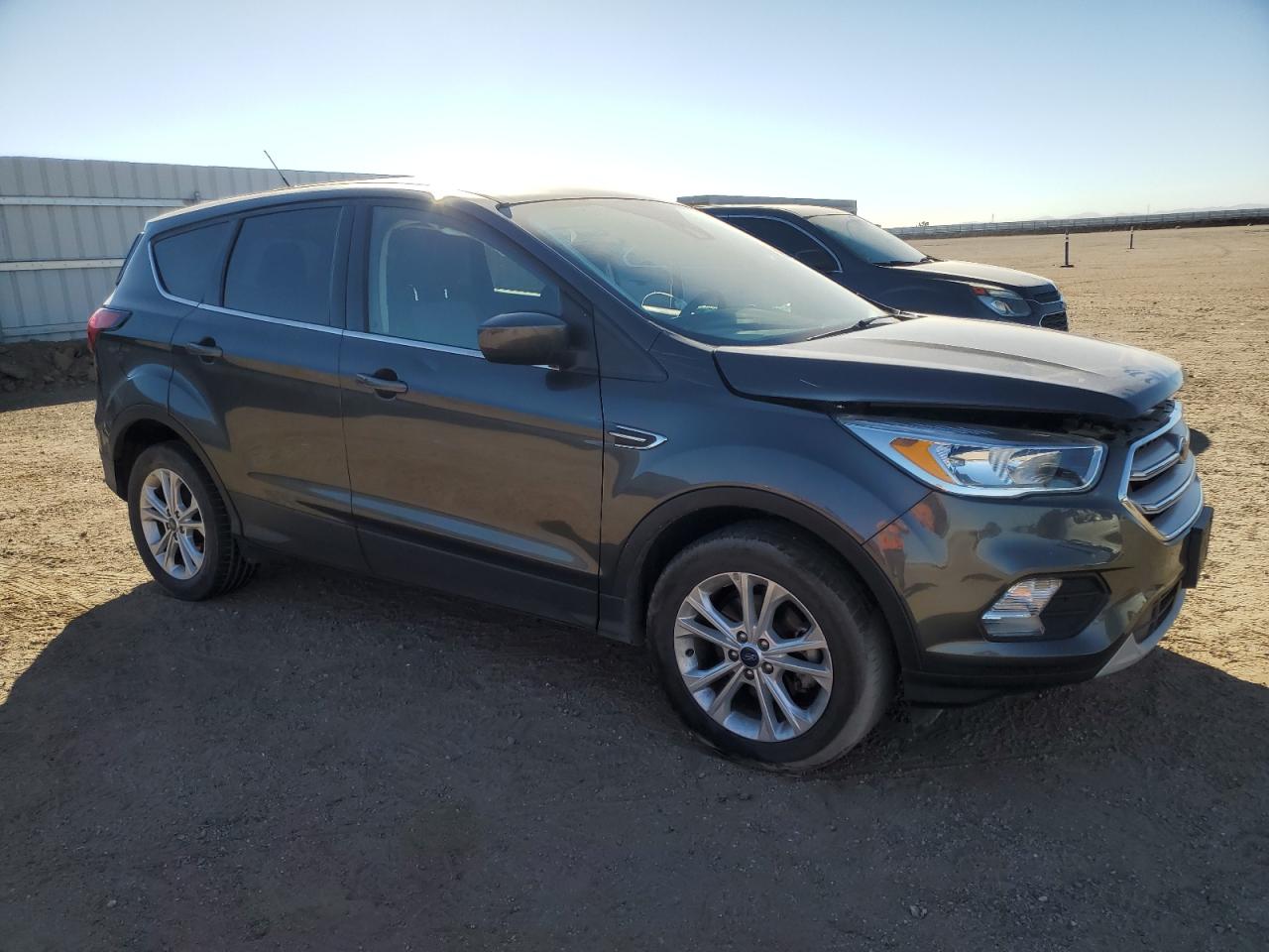 2019 Ford Escape VIN 1FMCU0GD2KUA65465 Copart auction photo, side / front end damage thumbnail 4